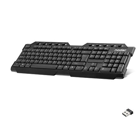 Wıreless Multımedıa Klavye Q Siyah Nd864