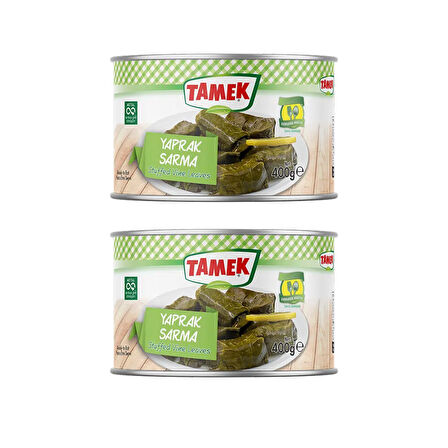 Tamek Yaprak Sarma 400 gr x 2 Adet