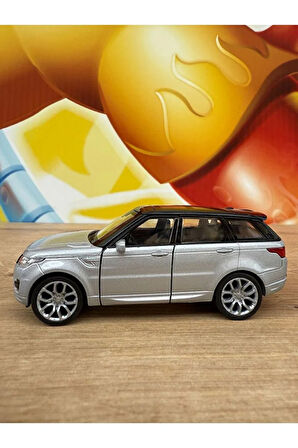 WELLY Range Rover Sport Diecast Model Araba 1/36 Ölçek Çek Bırak Oyuncak Range Rover Araba