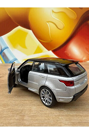 WELLY Range Rover Sport Diecast Model Araba 1/36 Ölçek Çek Bırak Oyuncak Range Rover Araba
