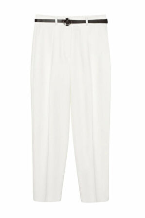 Quzu Kemerli Havuç Kadın Pantolon 20K70651