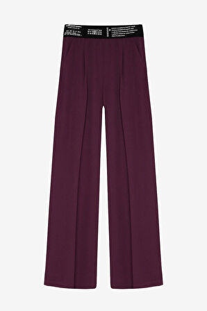 Quzu Lastik Detaylı Kadın Pantolon