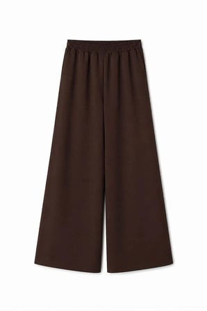 Quzu Beli Lastikli Kadın Pantolon