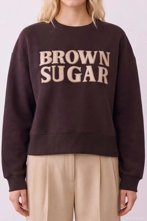Quzu Nakış Detaylı Kadın Sweatshirt