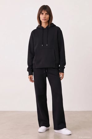 Quzu Kapüşon Detaylı Kadın Sweatshirt