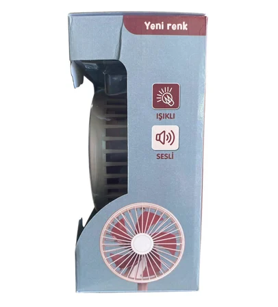 Işıklı Sesli Fonksiyonlu Oyuncak Pervane - Vantilatör - Eğlenceli- Eğitici Oyuncak Küçük Ev Aletleri