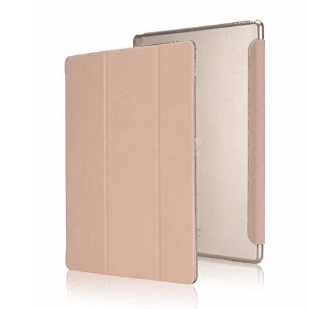 Smcase Huawei MatePad T10S Kılıf Uyku Modlu Standlı Smart Cover Kapaklı sm2