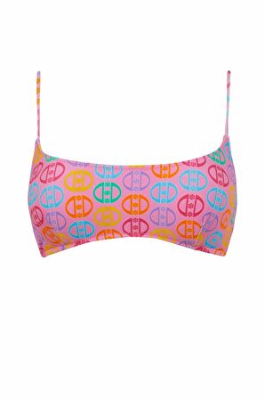 DeFacto x Declara Desenli Bikini Üstü C5808AX24HSPN463