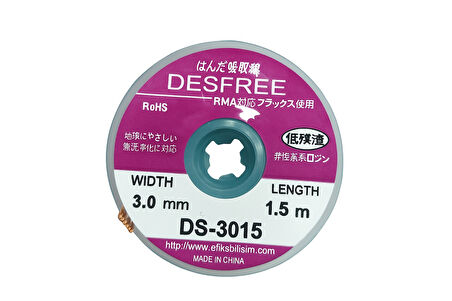 DESFREE DS-3015 LEHİM ÇEKME TELİ 3 MM 1.5M