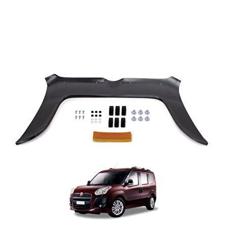 Fiat Doblo Ön Kaput Koruyucu Rüzgarlığı 2010-2015