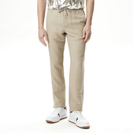 Nautica Erkek Bej Classic Fit Pantolon