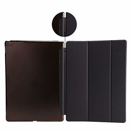 Smcase Samsung Galaxy Tab S7 T870 Kılıf Uyku Modlu Standlı Smart Cover Kapaklı sm3