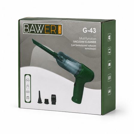 OTO ARAÇ SARJLI EL TİPİ BASINÇLI HAVA ÜFLEME - SÜPÜRGE MAKİNE 3 BAŞLIK G-43 (5582)