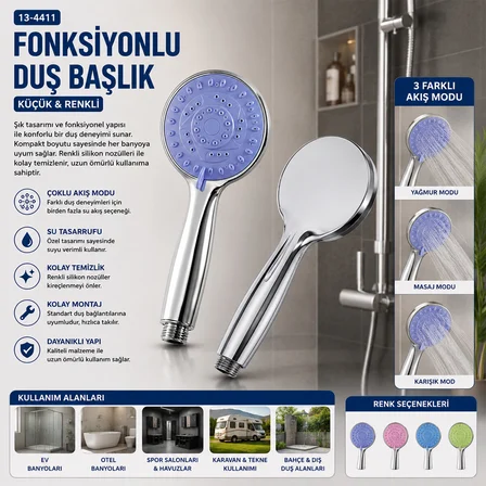 FONKSİYON KÜÇÜK EL DUŞ BAŞLIK FONKSİYONLU (5582)