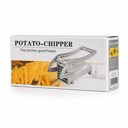 PATATO-CHIPPER MANUEL PATATES - SEBZE DİLİMLEME MAKİNESİ KOMPLE METAL ÜSTTEN KOLLU (5582)