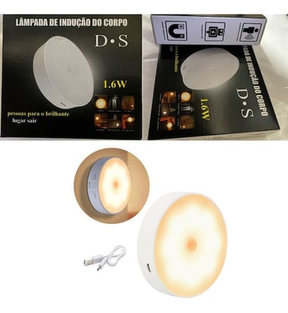 Hareket Sensörü Dolap Altı Aydınlatması USB Şarj Edilebilir LED (5582)