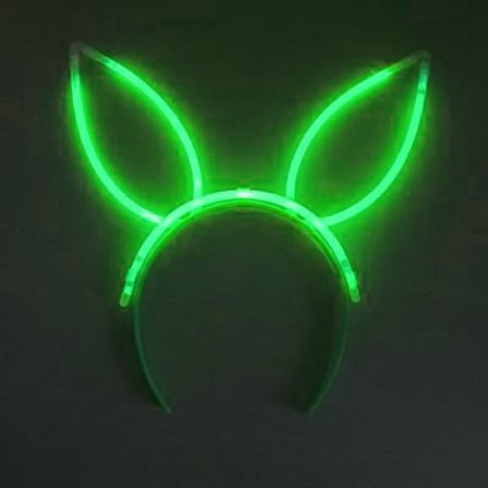 Karanlıkta Yanan Fosforlu Glow Taç 6 Renk 6 Adet (5582)