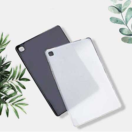 Smcase Samsung Galaxy Tab S6 Lite P610 Kılıf Arkası Buzlu Lüx Koruma Silikon s2