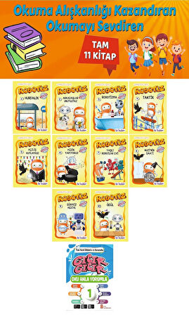 1.Sınıf Okuma Alışkanlığı Kazandıran Okumayı Sevdiren Tam (11 Kitap) 11