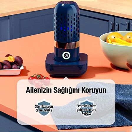 Coofbe Bakliyat Meyve Sebze Yıkama ve Dezenfekte Makinesi Su Geçirmez OH-arıtma Tarım İlacı Dezenfekta