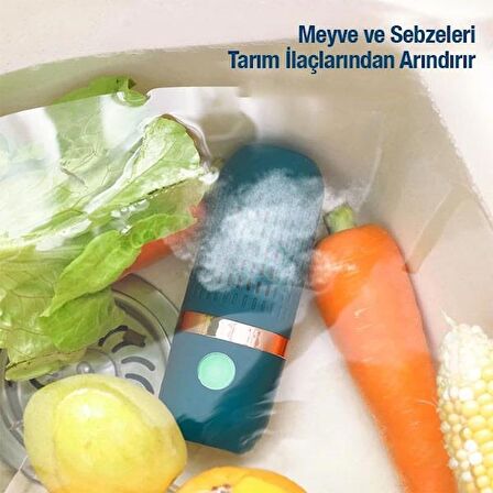 Coofbe Bakliyat Meyve Sebze Yıkama ve Dezenfekte Makinesi Su Geçirmez OH-arıtma Tarım İlacı Dezenfekta