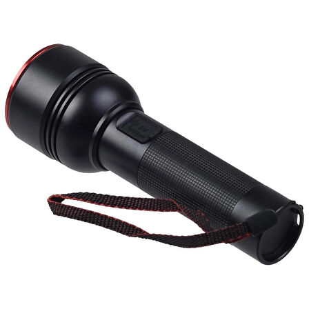 Gold Silver GS-3500 Şarjlı El Feneri Ayarlanabilen Işık Zoom 1500 Lümen 