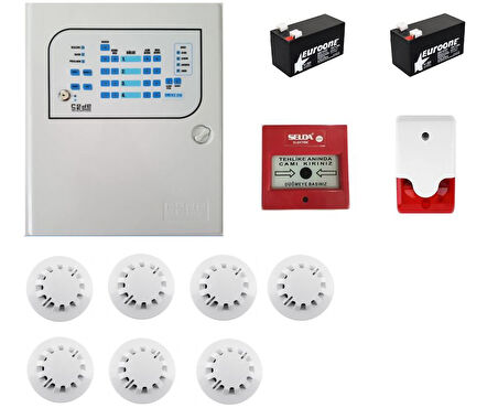 7 Lİ YANGIN ALARM SETİ