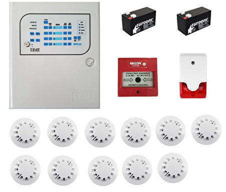 11 Lİ YANGIN ALARM SETİ
