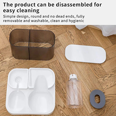 2'si 1 Arada Evcil Hayvan Kedi Ve Köpek Mama Ve Su Kabı