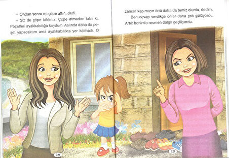 3.Sınıf Okumayı Sevdiren Renkli Resimli Hikayeler 4 - 10 Kitap