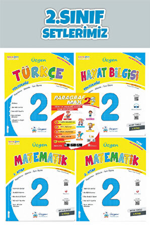 Üçgen 2.Sınıf Maarif Modeli Beceri Temelli Türkçe-Matematik-Hayat Bilgisi -Paragraf max (2025-2026)