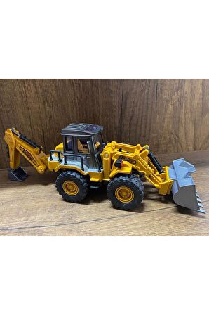 Buldozer Oyuncak Metal Kepçeli Glw Iş Makineleri Oyuncak Kepçe Bulldozer Iki Taraflı Kepçe