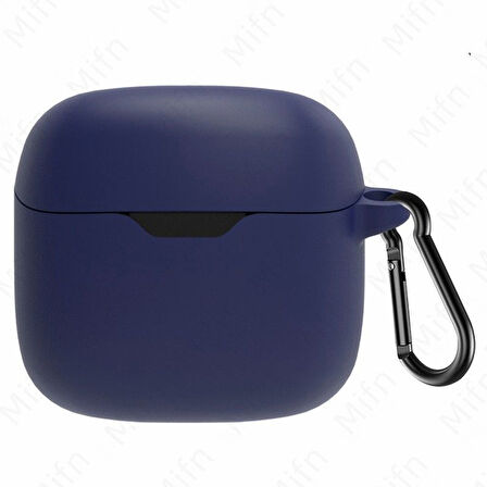 Smcase JBL Tune Flex Kılıf Model Uyumlu Soft Kancalı Mat Silikon SF7