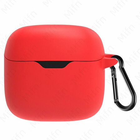 Smcase JBL Tune Flex Kılıf Model Uyumlu Soft Kancalı Mat Silikon SF7