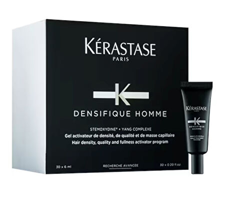 Kerastase Densifique Cure Densifique Homme  - Erkeklere Özel Saç Yoğunlaştırıcı Bakım Kürü 30 x 6