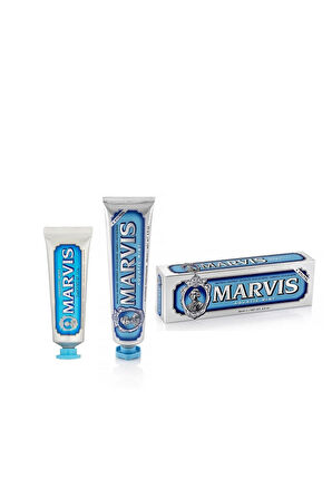 Marvis Aqua - Naneli Diş Macunu  2'li - 85 ml + 25 ml
