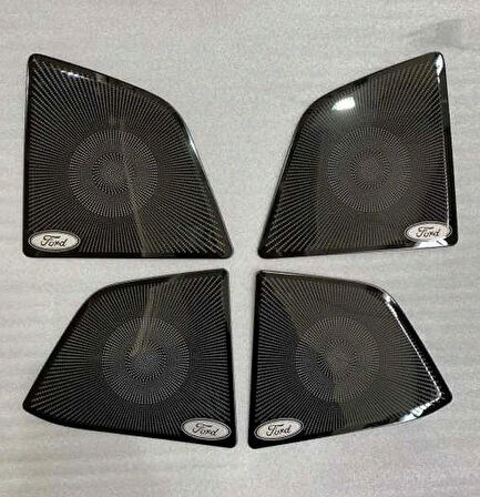 Ford Focus 2019+ Hoparlör Kapağı - Titanyum Siyah