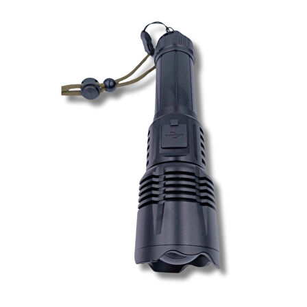 Gold Silver Gs-3300 En Yeni Model El Feneri 1500 Lümen zoomlu 