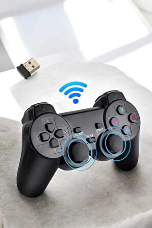 Game Stick 2000 Oyunlu 2.4G Kablosuz Çift Kol Yüksek Hassasiyetli Wireless