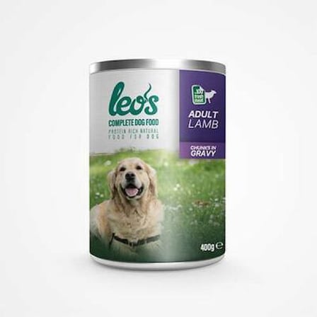 Kuzu Parça Etli Soslu Yetişkin Köpek Konservesi 12 Adet 400 Gr
