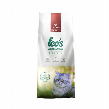 Leos Tavuklu Yetişkin Kedi Maması 10x1 Kg 