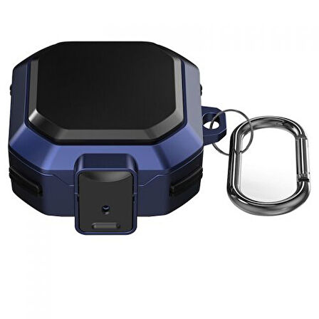 Smcase Samsung Galaxy Buds 2 Pro Kılıf Klipsli Çift Renk Tank Koruma SF11