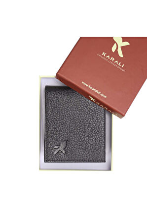 Hakiki Deri Siyah Cüzdan C146 1