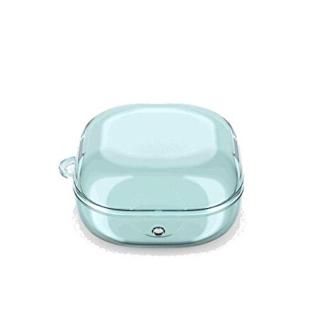 Smcase Samsung Galaxy Buds 2 Pro Kılıf Kancalı Transparan Silikon SF14