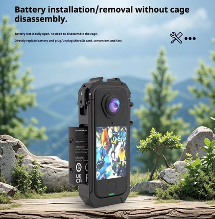 insta360 X4 Air Frame Case (ABS Plastik)