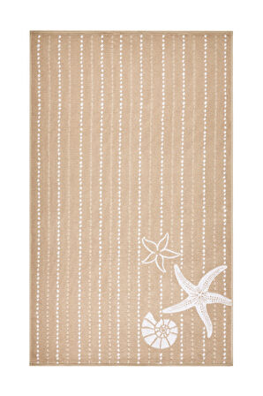 Özdilek Sun Beige Sand Plaj Havlusu 90x150 cm