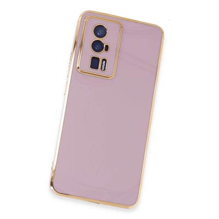 Xiaomi Poco F5 Pro Kılıf Volet Silikon - Mor