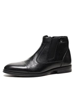 Pierre Cardin 11925251 Siyah Kışlık Fermuarlı Erkek Bot