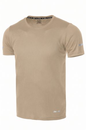 Erkek Nem Emici Hızlı Kuruma Atletik Teknik Performans Spor T-shirt DRIFIT-KISAKOL