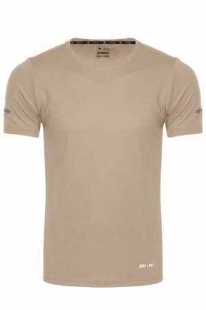 Erkek Nem Emici Hızlı Kuruma Atletik Teknik Performans Spor T-shirt DRIFIT-KISAKOL